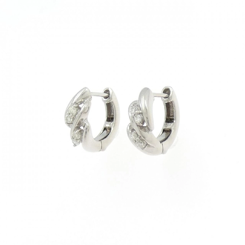 K18WG Bông tai kim cương 0.08CT - Hàng hiệu Chính hãng 865927