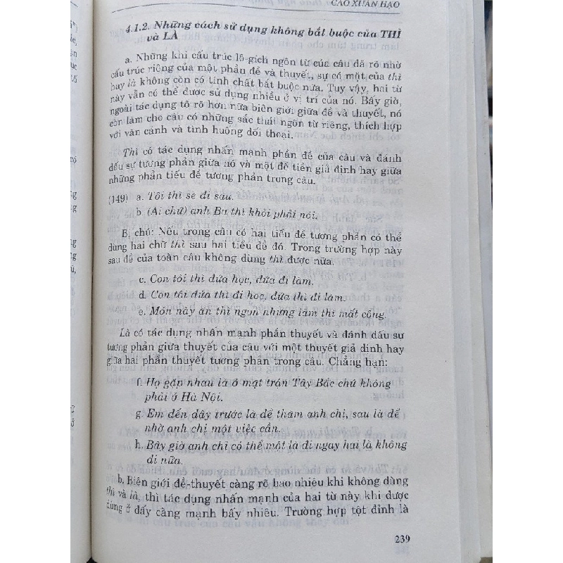 Tiếng Việt sơ thảo ngữ pháp chức năng - Cao Xuân Hạo 125941