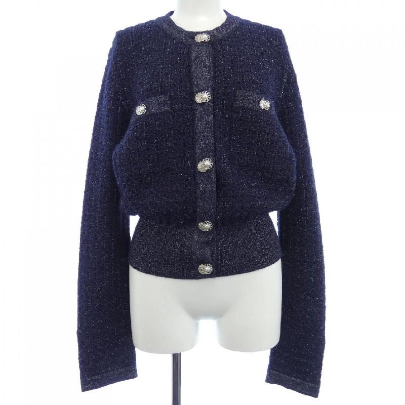 【Mã giảm giá】Áo khoác cardigan CHANEL 642301