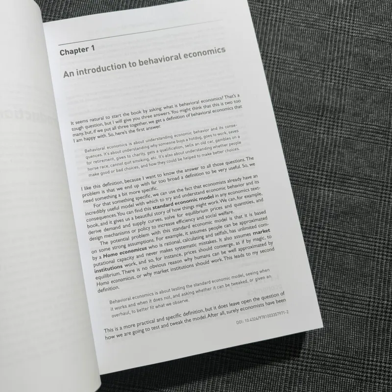 Behavioral Economics (Fourth Edition) - Edward Cartwright 933101