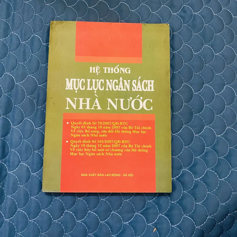 Hệ Thống Mục Lục Ngân Sách Nhà Nước#HATRA 968601