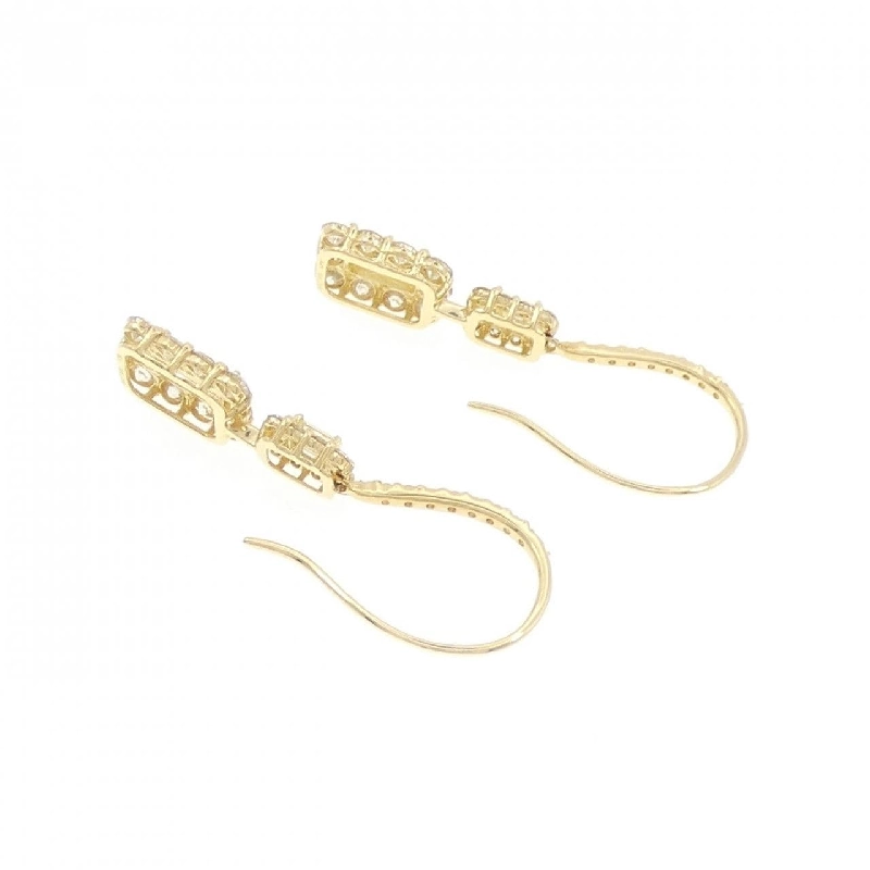 K18YG Bông tai kim cương 1.40CT - Hàng hiệu Chính hãng 871507