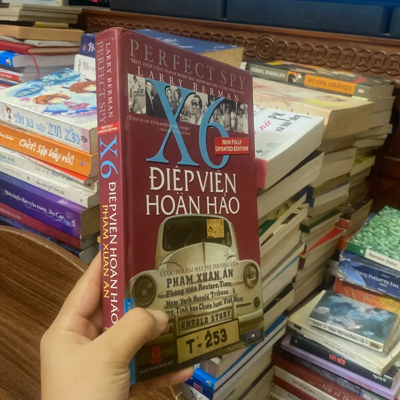 X6 Điệp Viên Hoàn Hảo  - Larry Barman (Phạm Xuân Ẩn ) ( bìa cứng ) 412069