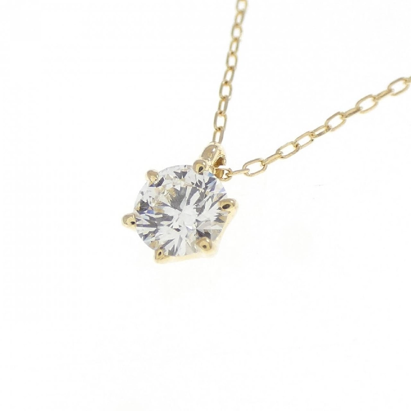 K18YG Dây chuyền kim cương 0.268CT D VVS1 VG - Hàng hiệu Chính hãng 874518