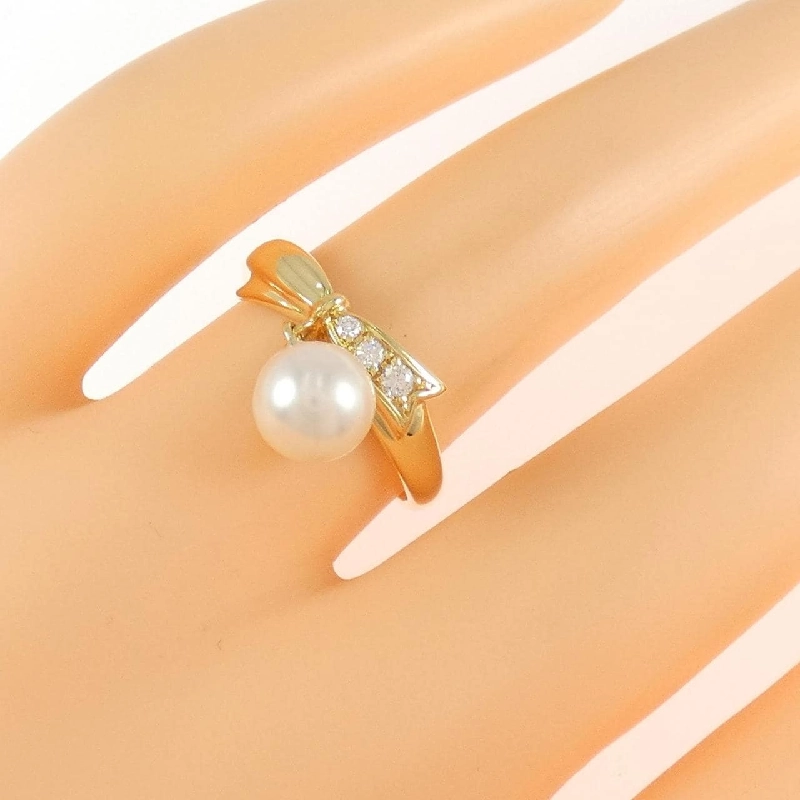 Nhẫn ngọc trai Akoya Mikimoto 6.6mm - Hàng hiệu Chính hãng 841792