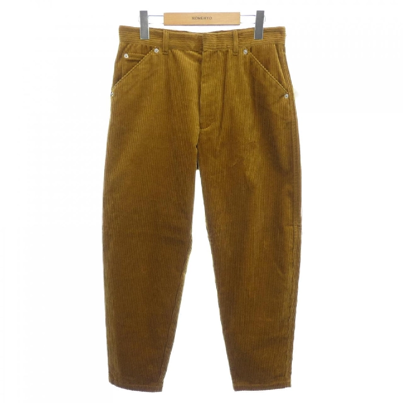 Quần nhung kẻ pinwale PRADA với logo hình tam giác SPH313 S232 13YO - Hàng hiệu Authentic 894596