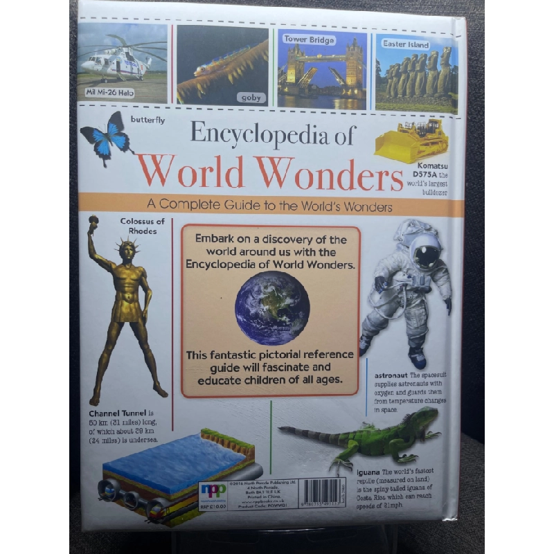 [Phiên Chợ Sách Cũ] Encyclopedia of world wonders sách tranh màu ngoại văn và thiếu nhi khoa học đời sống 1704 441277
