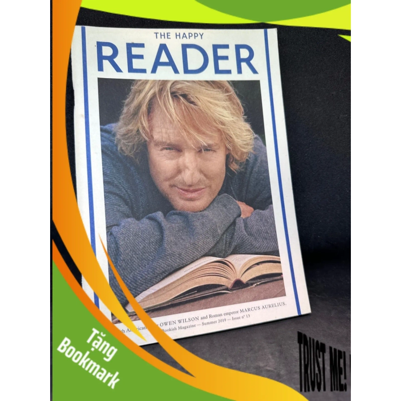 (TẶNG BOOKMARK) The happy reader Owen Wilson New 70% RBK1404 952985