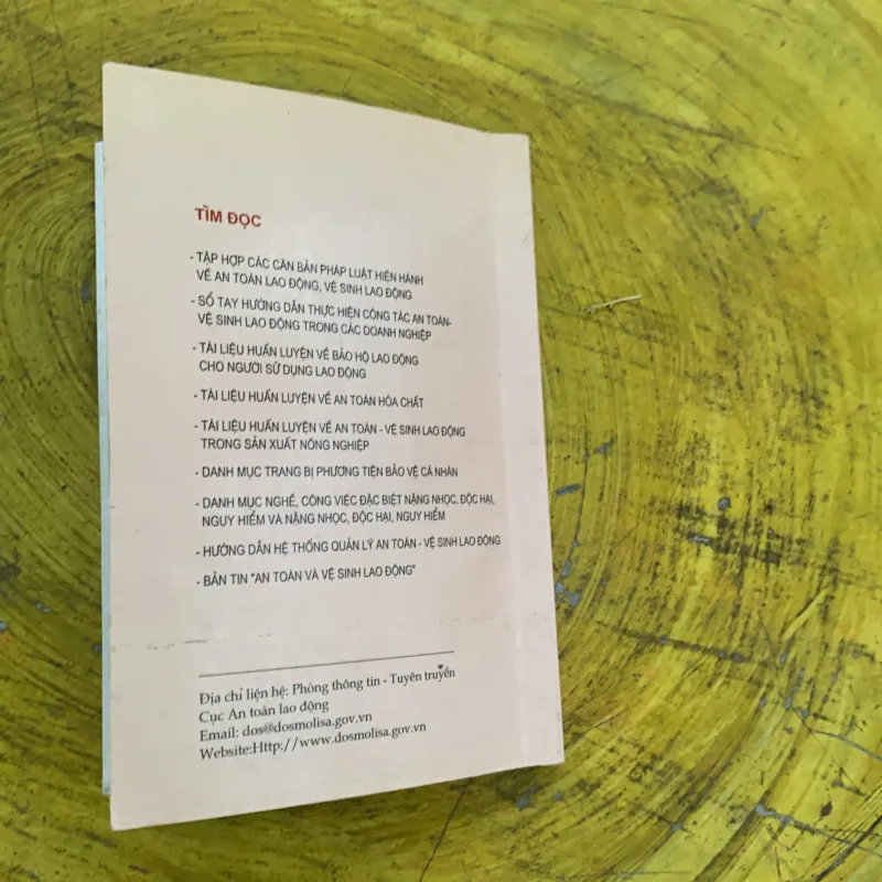 AN TOÀN VÀ SỨC KHOẺ KHI SỬ DỤNG HOÁ CHẤT  788455