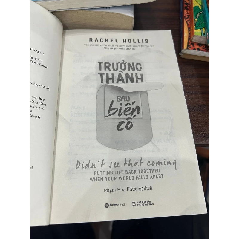 Trưởng Thành Sau Biến Cố - Didn't See That Coming - Rachel Hollis 932877