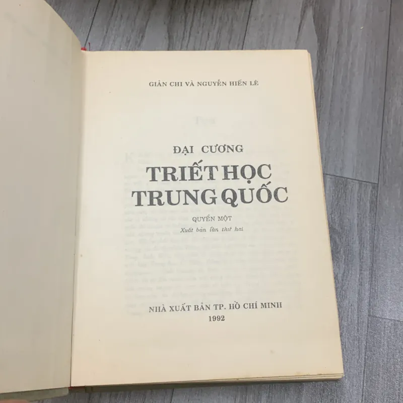 Dại cương triết học trung quốc. Bộ 2 tập có hộp. 7b4 1009355