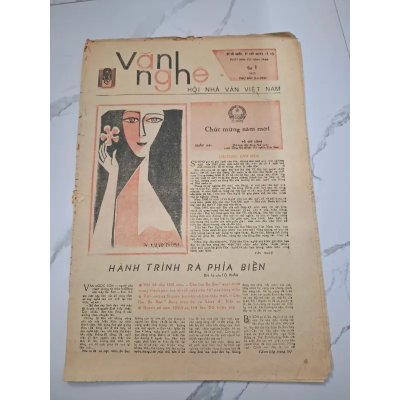 Báo Văn Nghệ số 1 (1617) - Tô Phán - Bút ký 960115