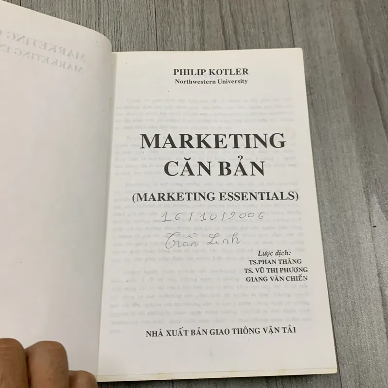Marketing căn bản - philip kotler. 5b1 732880
