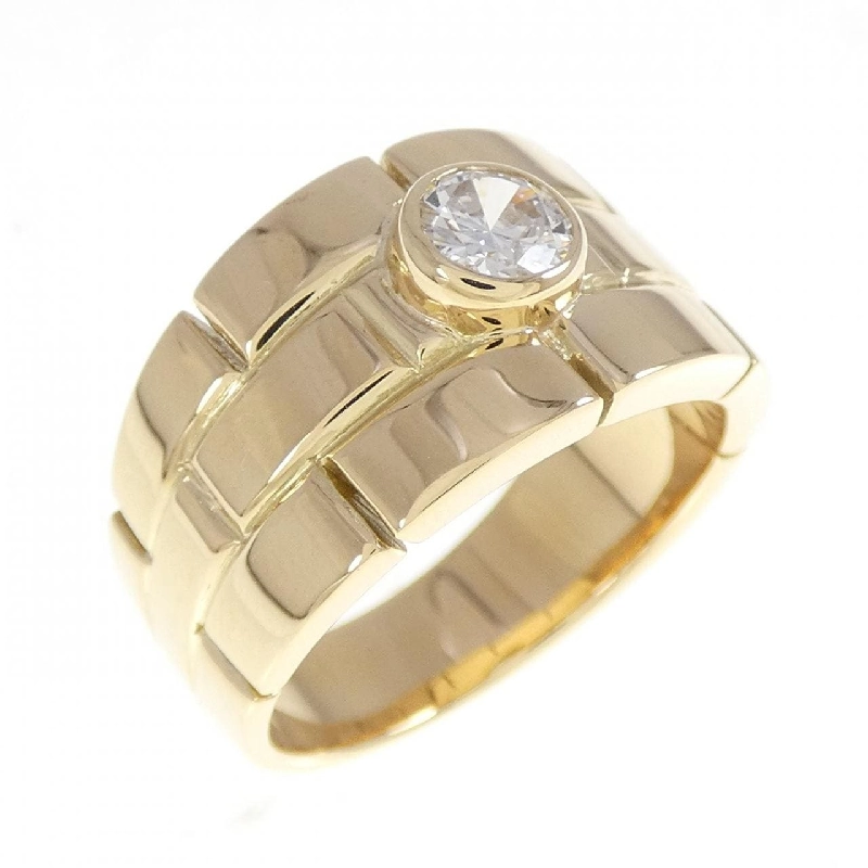 Nhẫn kim cương K18YG 0.32CT 667344