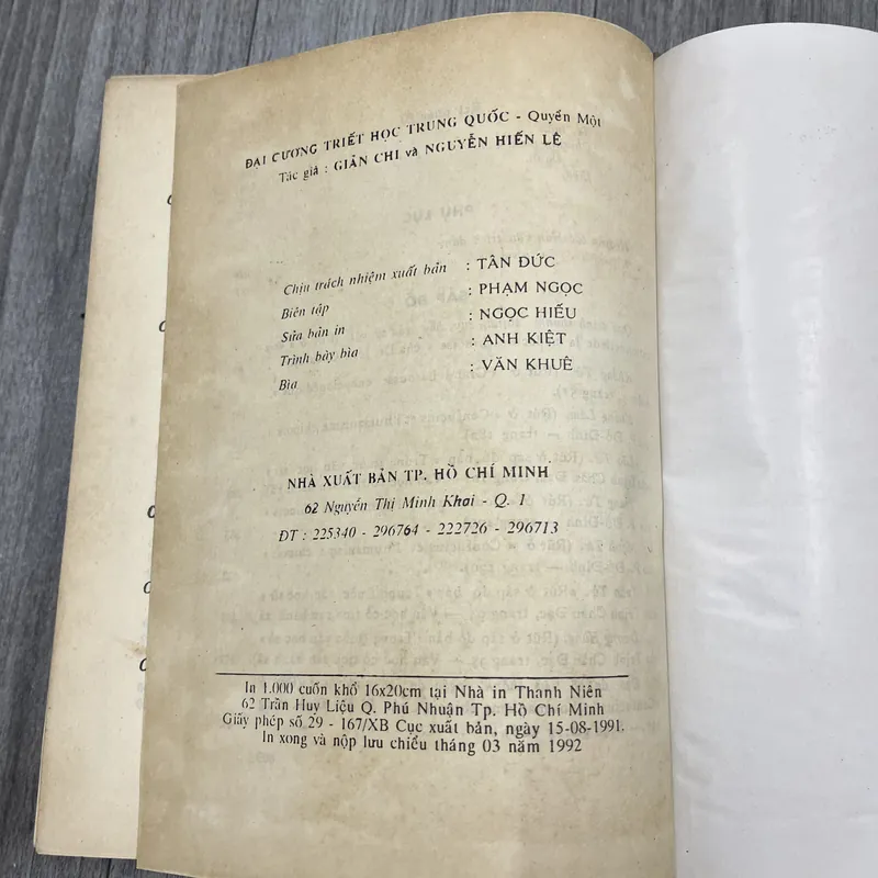 Đại cương triết học Trung Quốc 2 tập. 6b3 737249