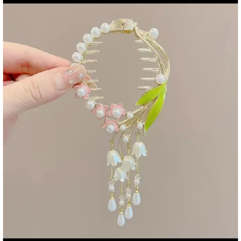 ✨ KẸP TÓC NGỌC TRAI CỔ ĐIỂN – SANG CHẢNH NHẸ NHÀNG ✨
 1026936