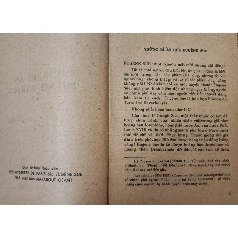 NHỮNG BÍ ẨN THÀNH PARIS, tiểu thuyết nhiều kỳ nổi tiếng của nhà văn Pháp Eugène Sue 713767