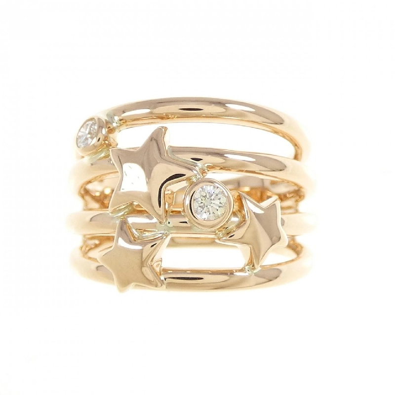 Nhẫn kim cương K18PG 0.12CT 667832