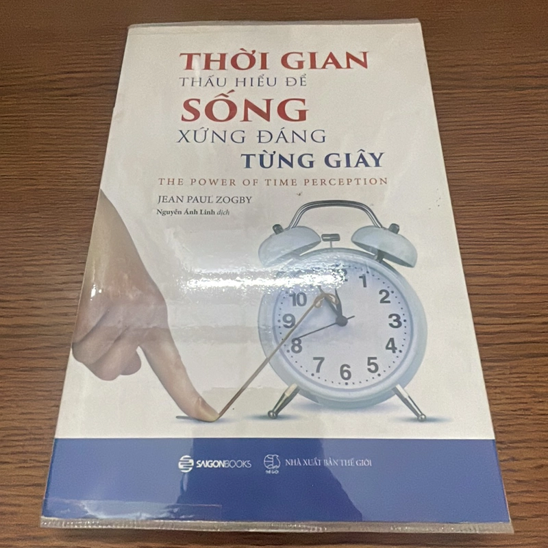 Thời gian thấu hiểu để sống xứng đáng từng giây Jean Paul Zogby 358800