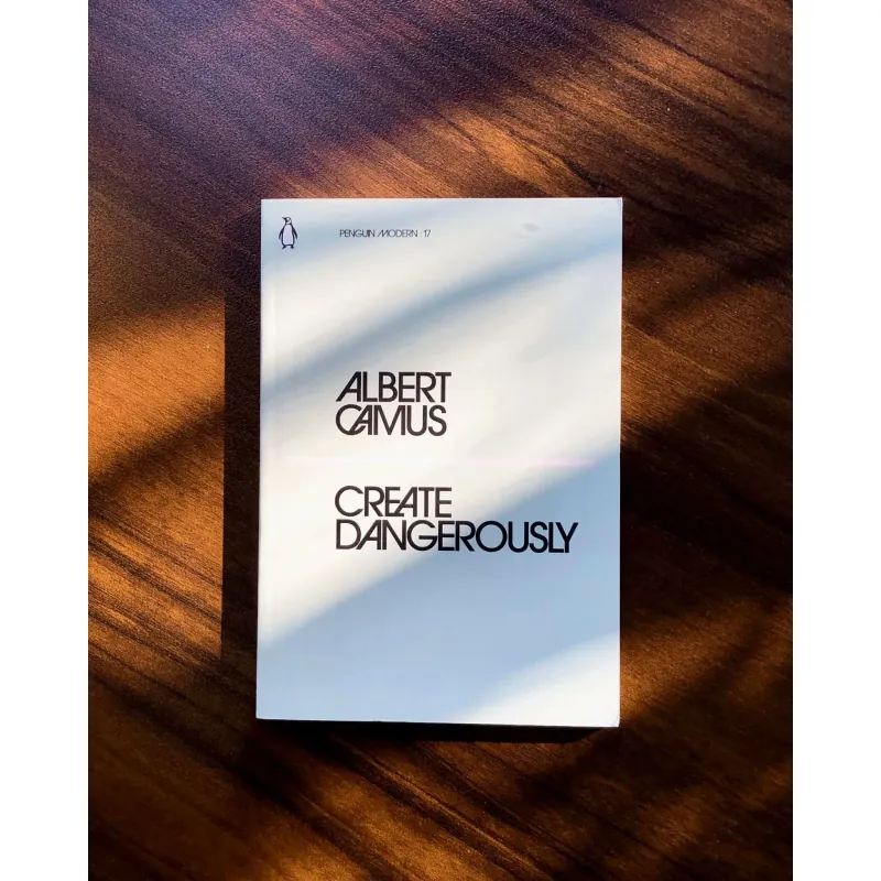 Sách ngoại Create Dangerously - Albert Camus - Like new 754279