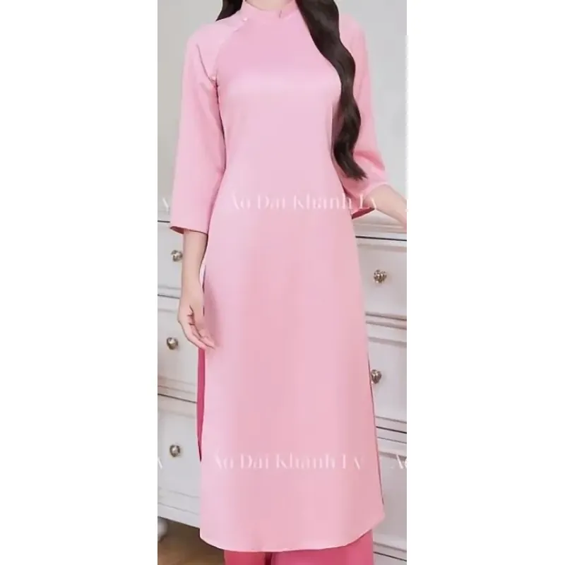 áo dài trơn (đỏ và hồng) 907866