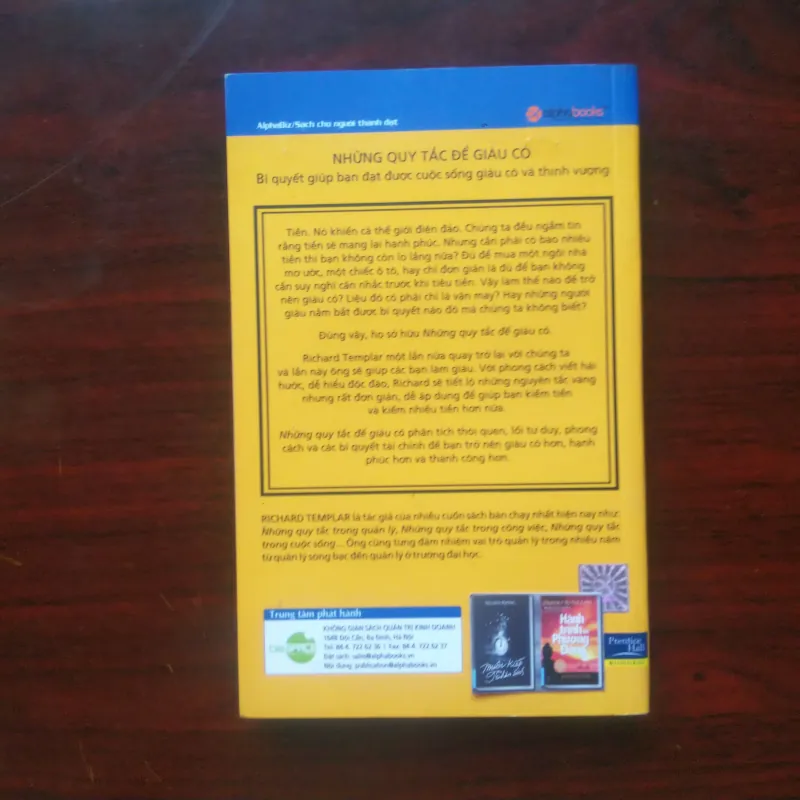 [Sách Kinh Doanh] The Rules Of Weath - Những Quy Tắc Để Giàu Có (Richard Templar) 992318