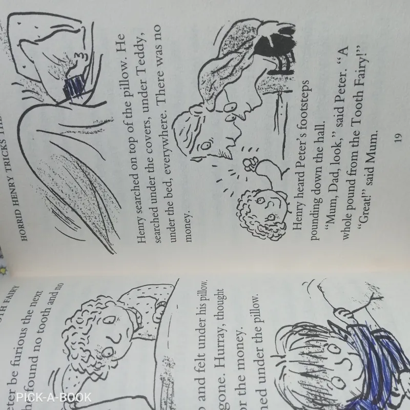 Truyện chữ luyện đọc Tiếng Anh cho trẻ em Horrid Henry 607616