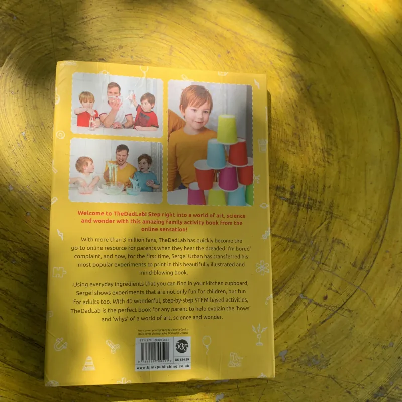 THE DAD LAB 40 quick, fun and easy activities to do at home- SERGEI URBAN 761282