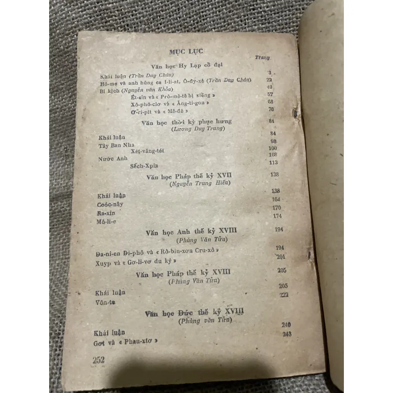 lịch sử văn học phương tây tập một -250 trang  933843