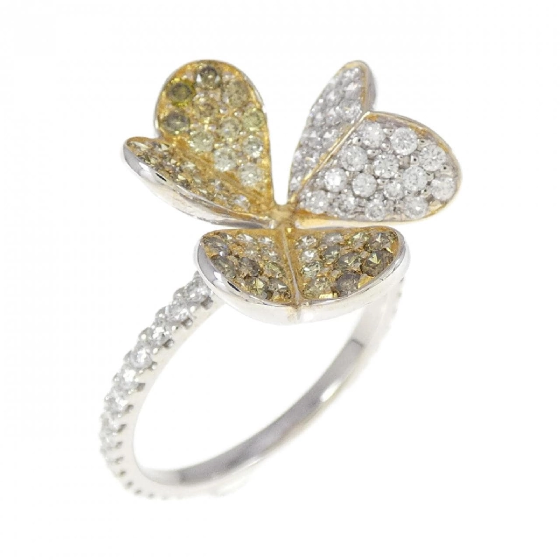 Nhẫn kim cương K18WG/K18YG - Hàng hiệu Authentic 855758