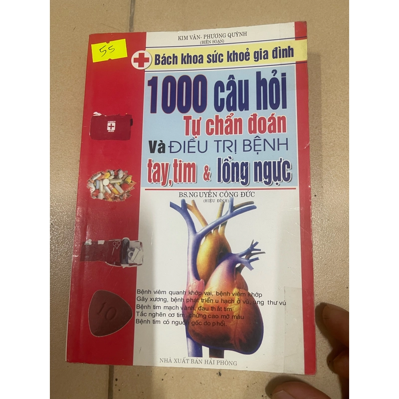1000 câu hỏi tự chuẩn đoán và điều trị bệnh tay, tim $ lồng ngực (c43) 503565