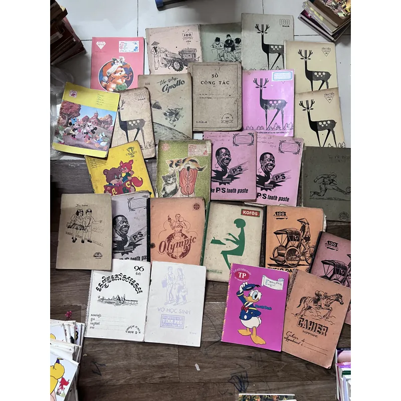 Tập vở xưa đã sử dụng  654580