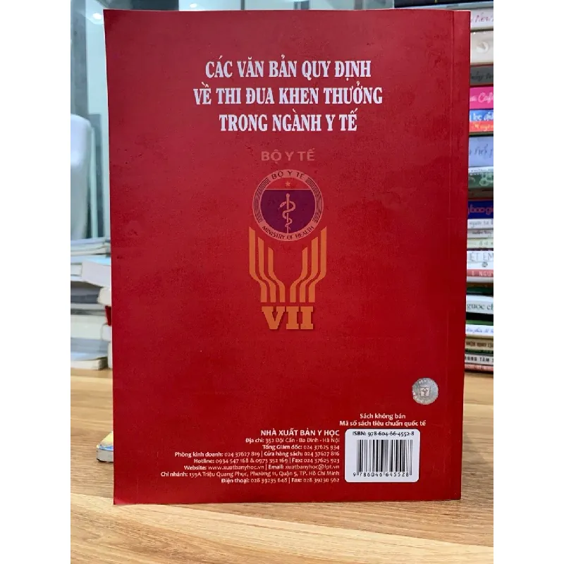 các văn bản quy định về thi đua khen thưởng trong ngành y tế- Bộ y tế 716654