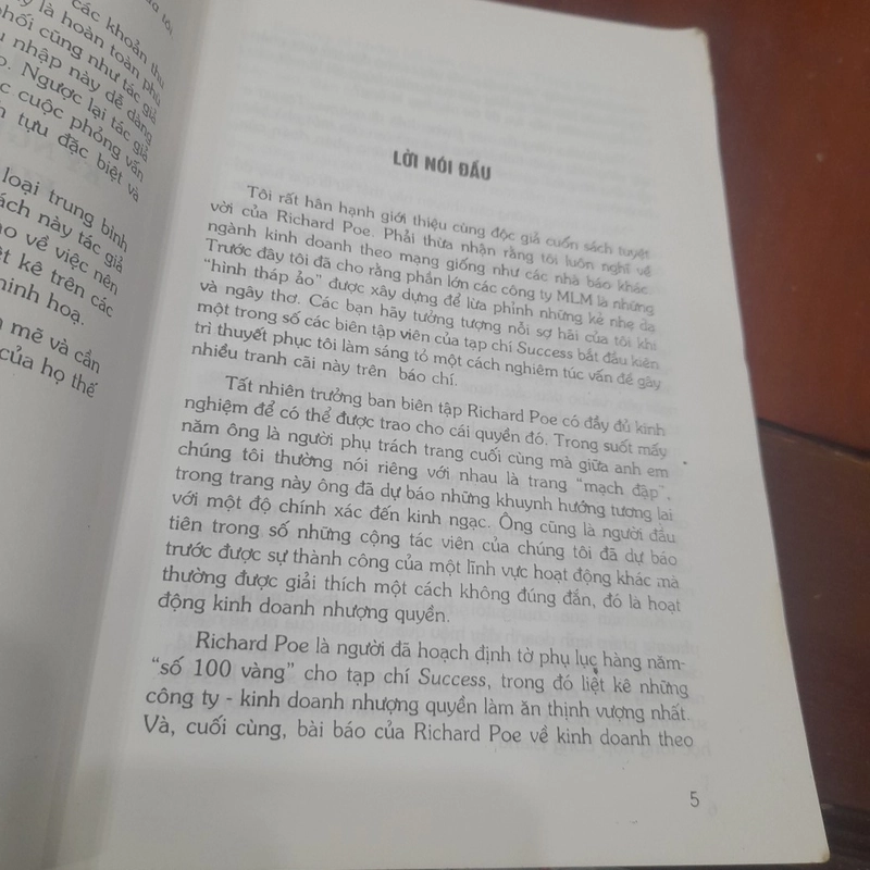 Richard Poe - LÀN SÓNG THỨ BA, kỷ nguyên mới trong ngành kinh doanh theo mạng (đa cấp) 381168