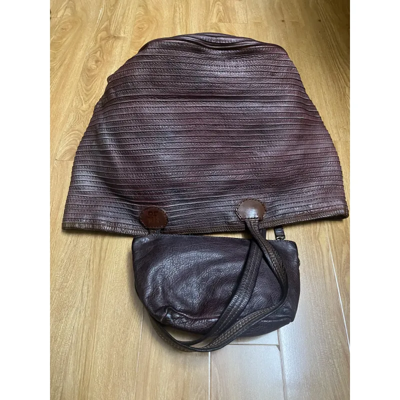 Túi tote nữ bigsize da thật 2hand 925721