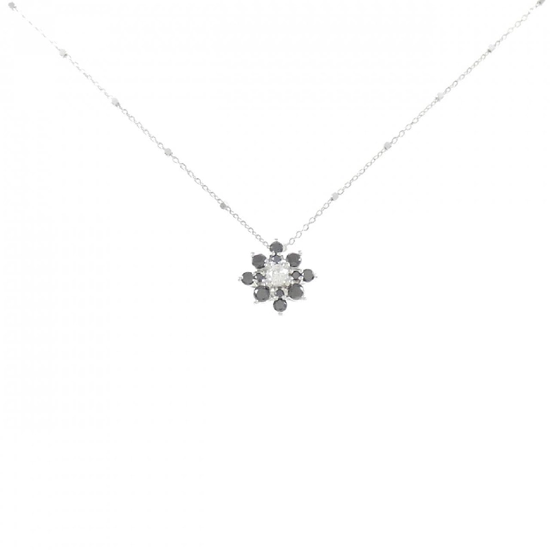 K18WG Dây chuyền kim cương 0.06CT - Hàng hiệu Chính hãng 859411