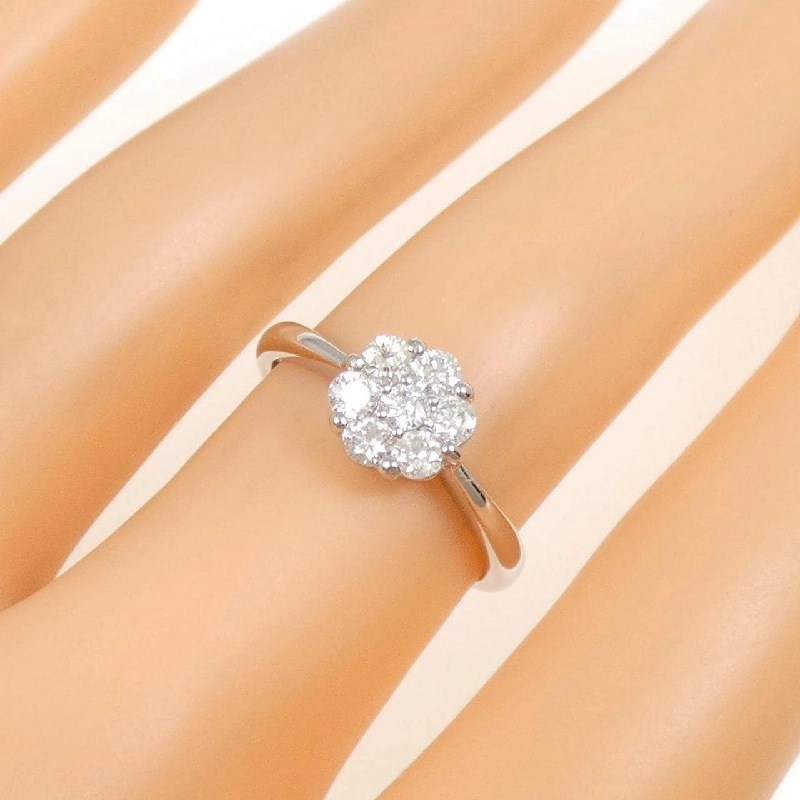 Nhẫn kim cương hoa PT900 0.50CT - Hàng hiệu Authentic 854077