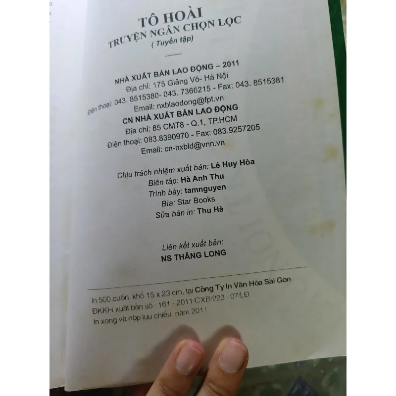 Tô Hoài truyện ngắn chọn lọc 927826