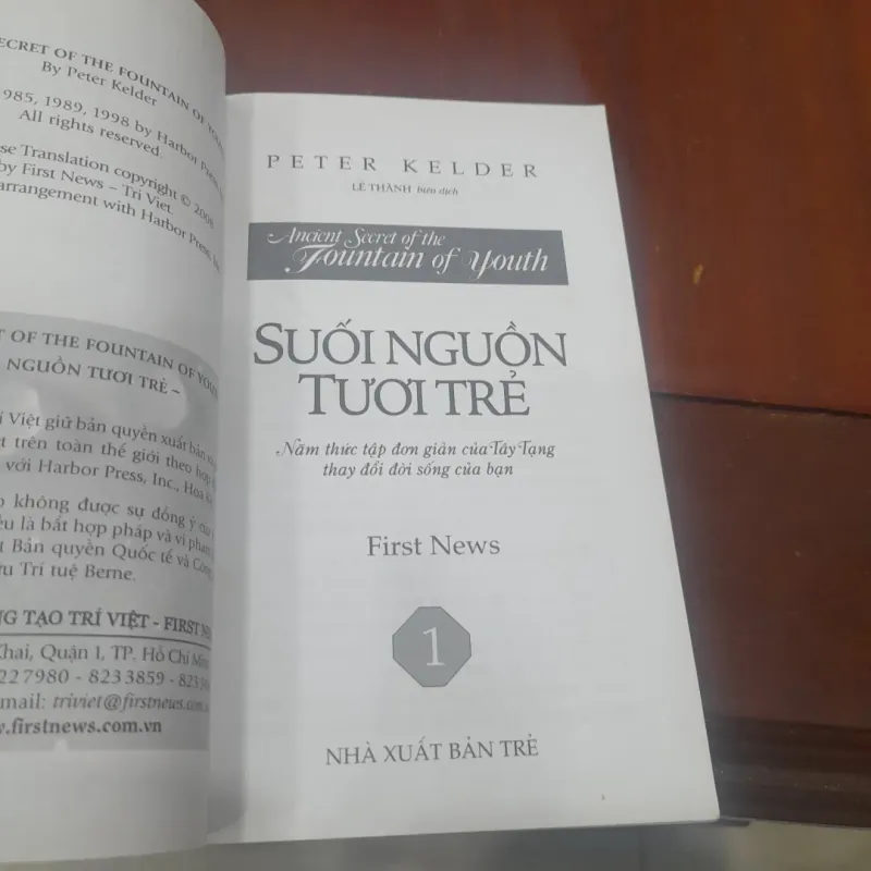 Peter Kelder - SUỐI NGUỒN TƯƠI TRẺ, năm thức tập của Tây Tạng 778707