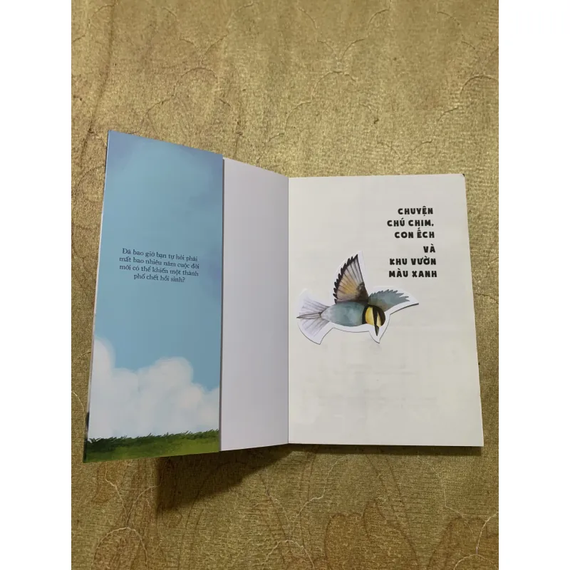 CHUYỆN CHÚ CHIM, CON ẾCH VÀ KHU VƯỜN MÀU XANH 746773