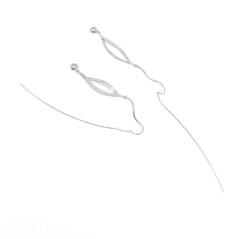 K18WG Bông tai kim cương 0.411CT - Hàng hiệu Chính hãng 866905