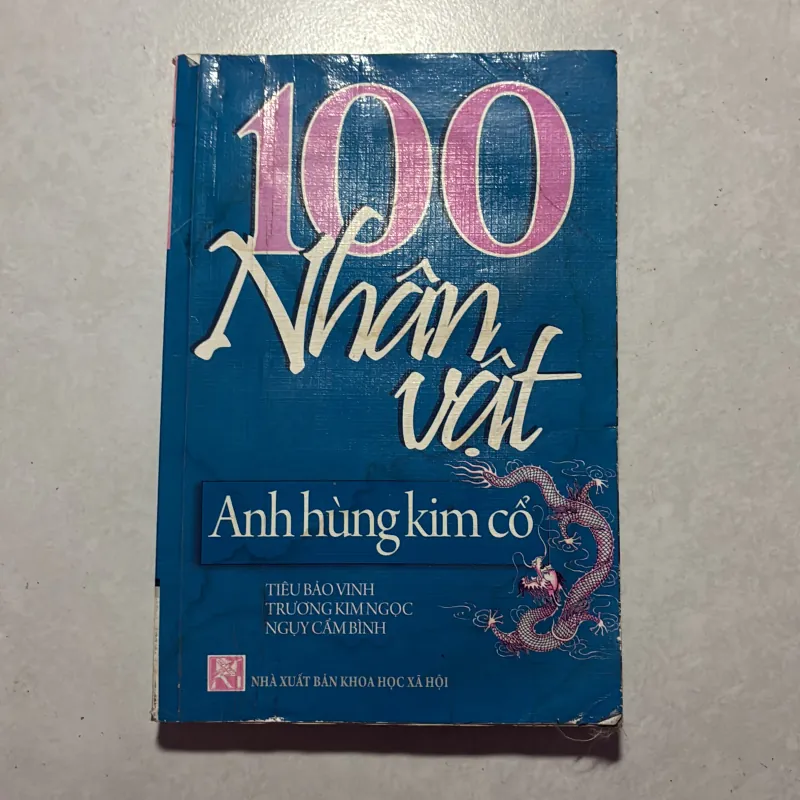 100 nhân vật anh hùng kim cổ (tặng khi mua sách ở Tiệm) 758172