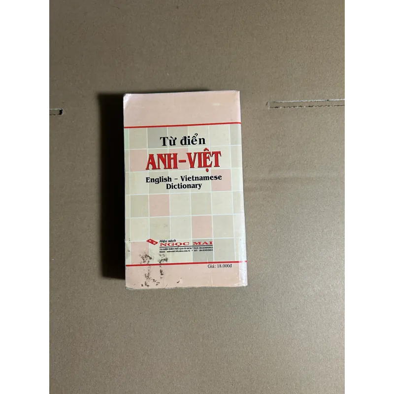 Từ điển Anh Việt (khổ nhỏ) 732241