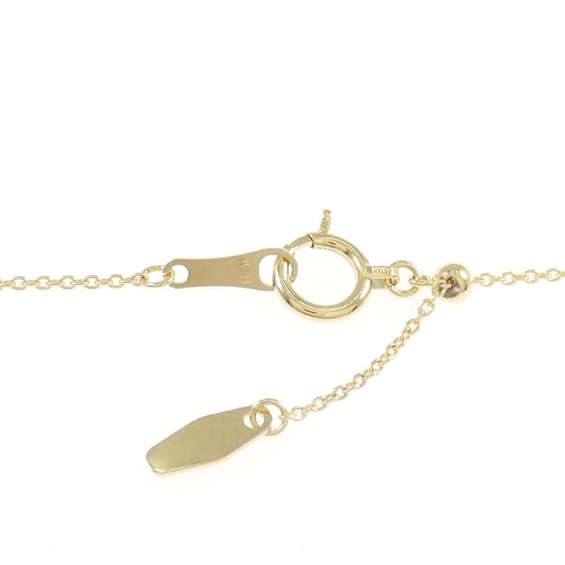 Dây chuyền kim cương K18YG 0.414CT H I1 Tốt - Hàng hiệu Chính hãng 874816