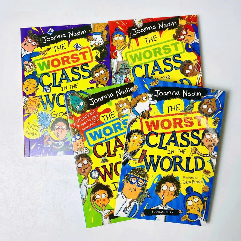 The worst class in the world (bộ 4 cuốn tiếng Anh) 359164