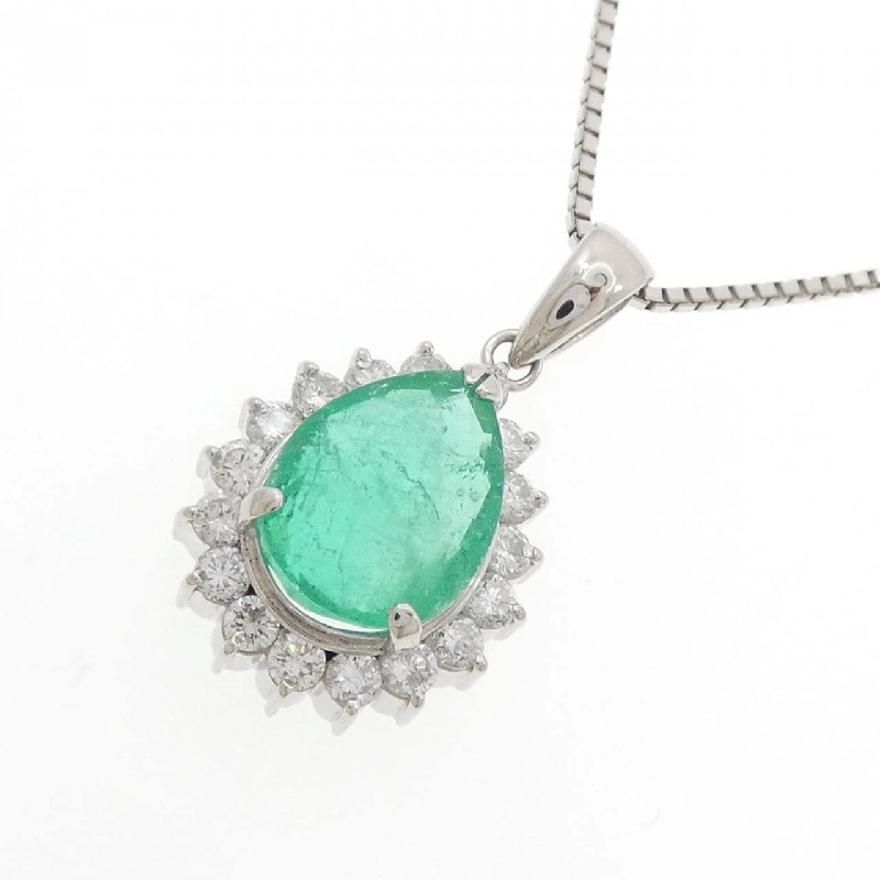 Dây chuyền ngọc lục bảo PT900/PT850 2.93CT - Hàng hiệu Authentic 857036