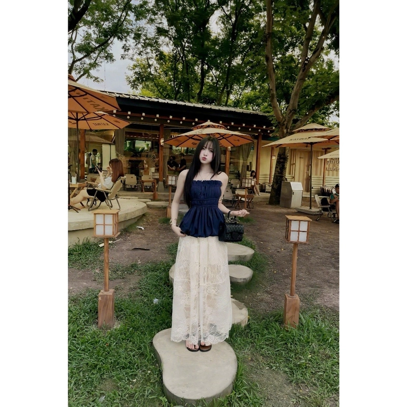 SET ĐỒ Bigsize áo + chân váy 494281