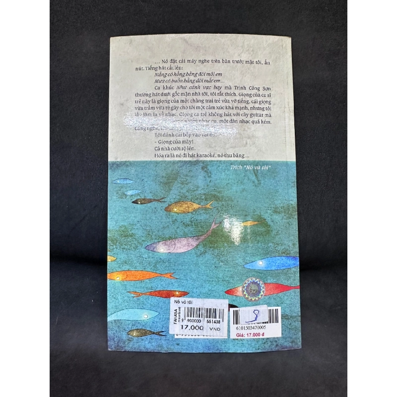 Nó Và Tôi, Nguyễn Quang Sáng, Mới 80% (Ố Nhẹ), 2010 SBM2405 914808