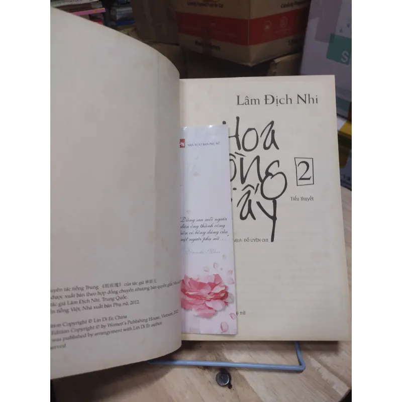 Sách: Hoa hồng giấy - TG: Lâm Địch Nhi (Bộ 2 tập) _ B2 936374