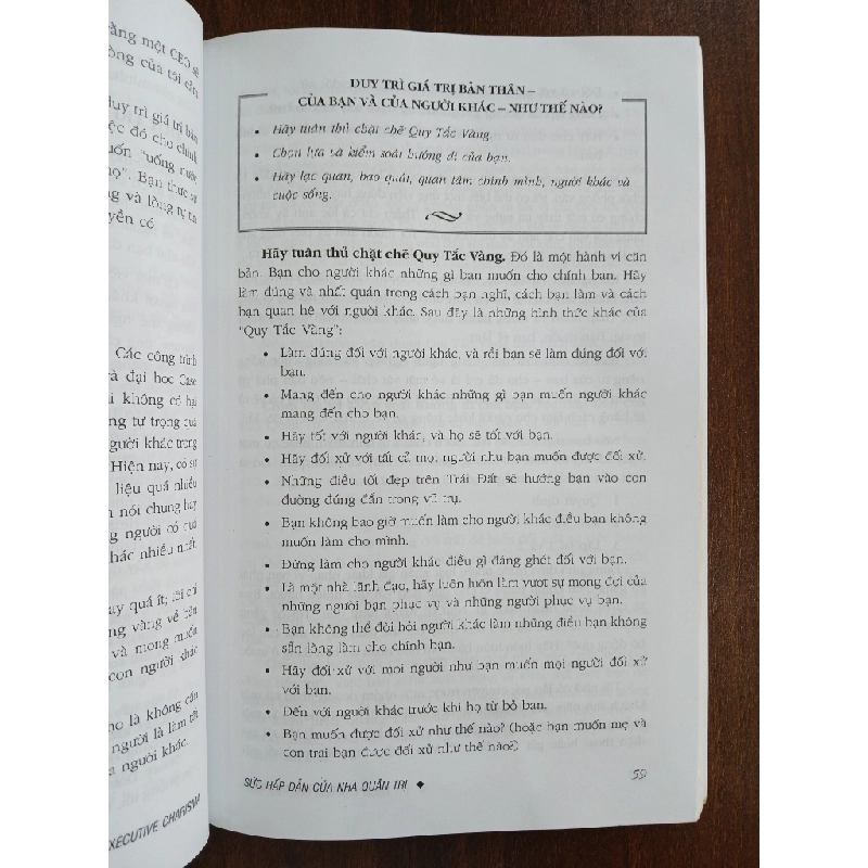 Sức hấp dẫn của nhà quản trị (Executive Charisma)<br>D.A. Benton 539497